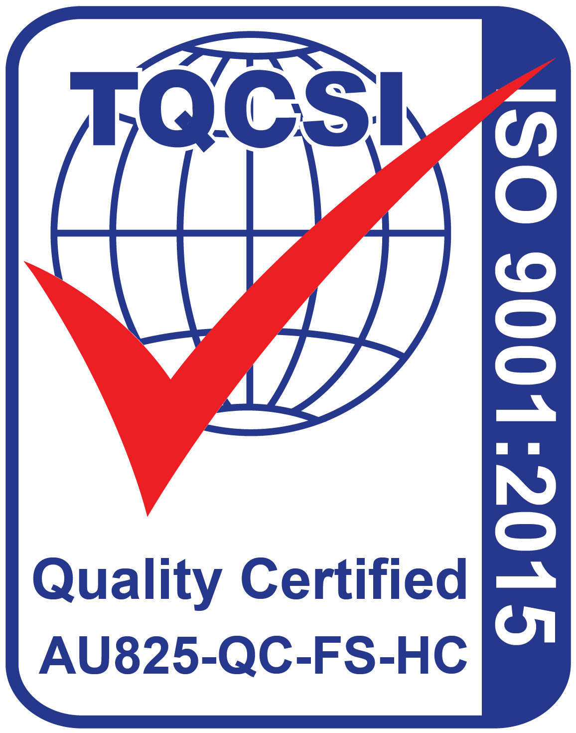 AU825-QC-FS-HC ISO 9001-2015 Certification Mark Artboard-01